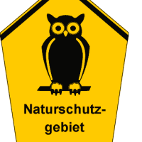 Eule Naturschutzgebiet